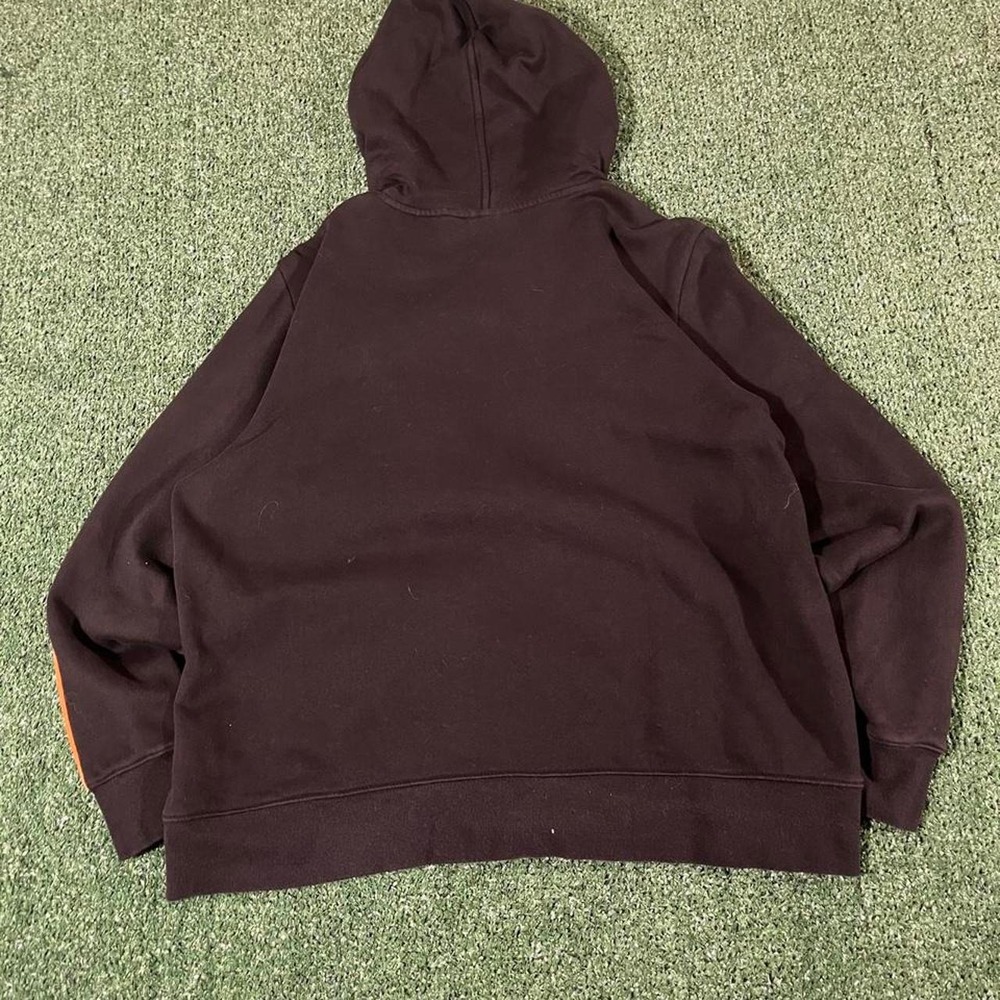 Harley-Davidson Motorcycles Black Zip-Up Hoodie Racing Stripes Mens XL 0195 - Picture 2 of 6